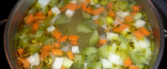 Диетический овощной суп как готовить